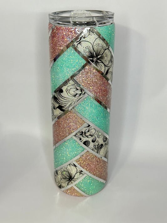 Herringbone tumbler
