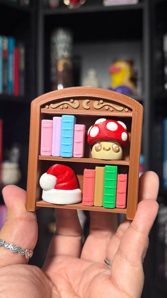 Small bookshelf clicker
